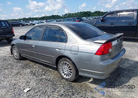 2005 Honda Civic Lx from USA, damaged, VIN 2HGES16585H609317